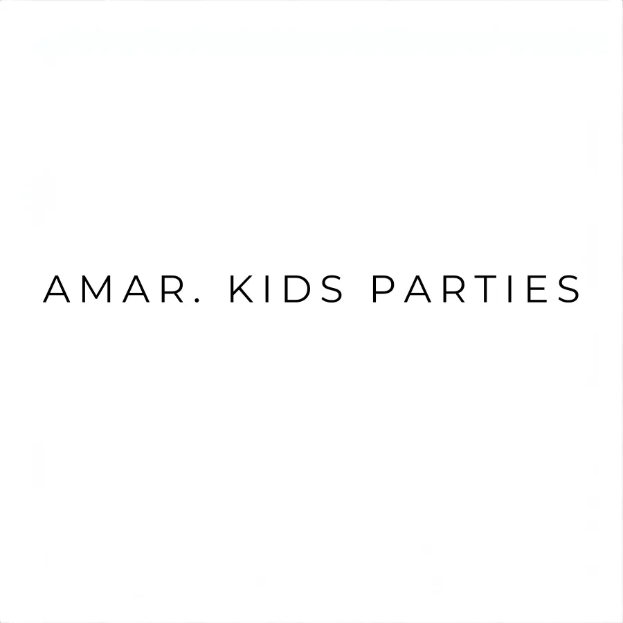 Logo Amar. Kids Parties